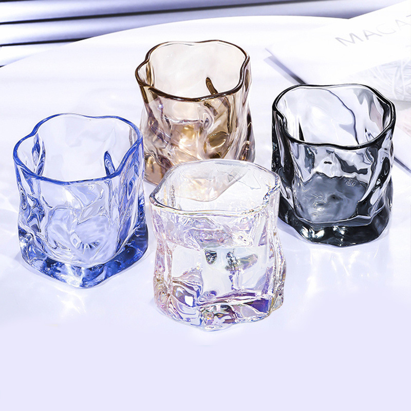 All kinds of beautiful glass cups
