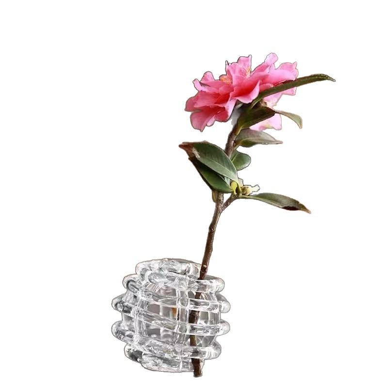 High-Borosilicate Glass Spherical Hydroponic Flower Vase