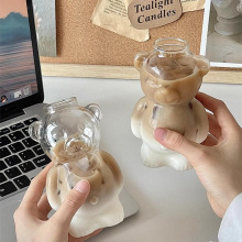 Ins Internet celebrity restaurant bear cup coffee cup