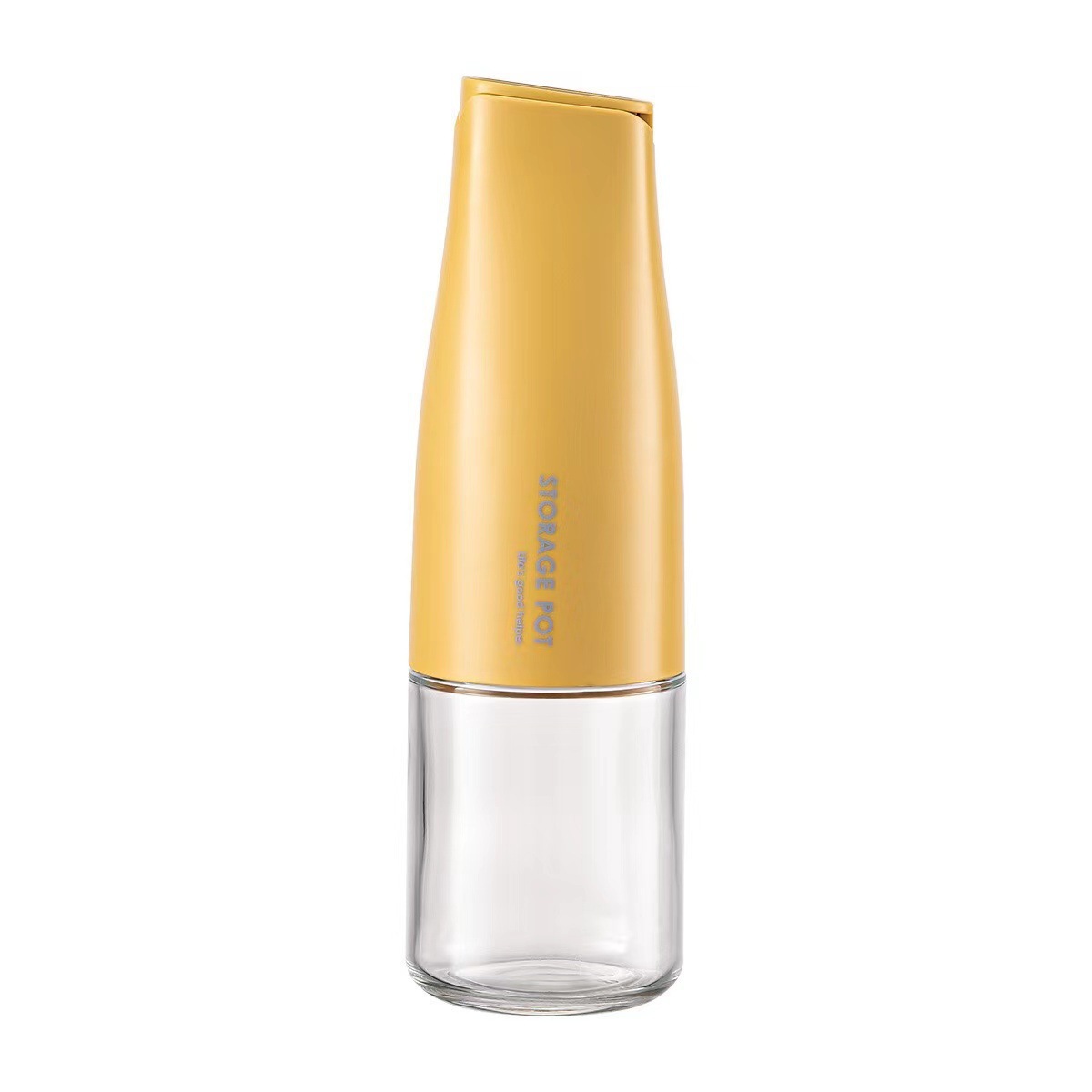 New Cross-Border Set of Automatic Opening/Closing Glass Seasoning Bottles