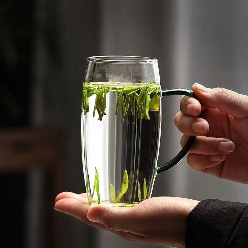 Thickened simple green tea brewing cup